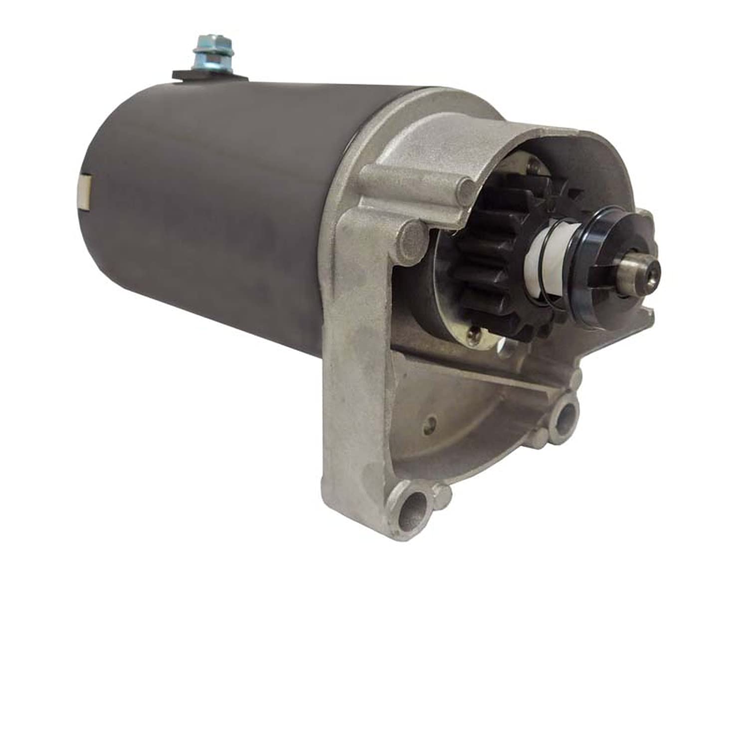 Parts Player Starter for Briggs V Twin 14HP-18HP, 12V CCW, Metal, Multicolored, 108mm OAL, Fits 1996-1998 Models