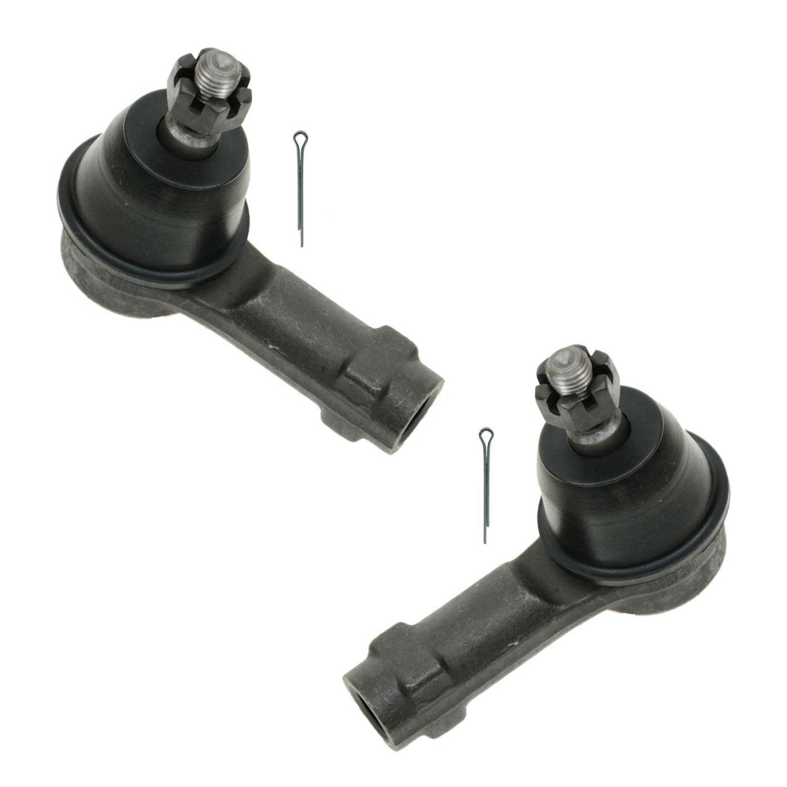 Trq Front Inner And Outer Tie Rod Set Compatible With 2006-2007 Ford Focus