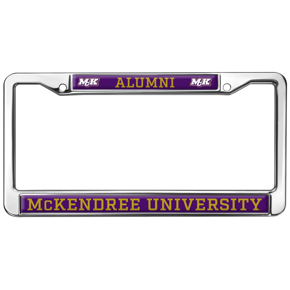 McKendree University Alumni Full Size Standard License Plate Metal Frame