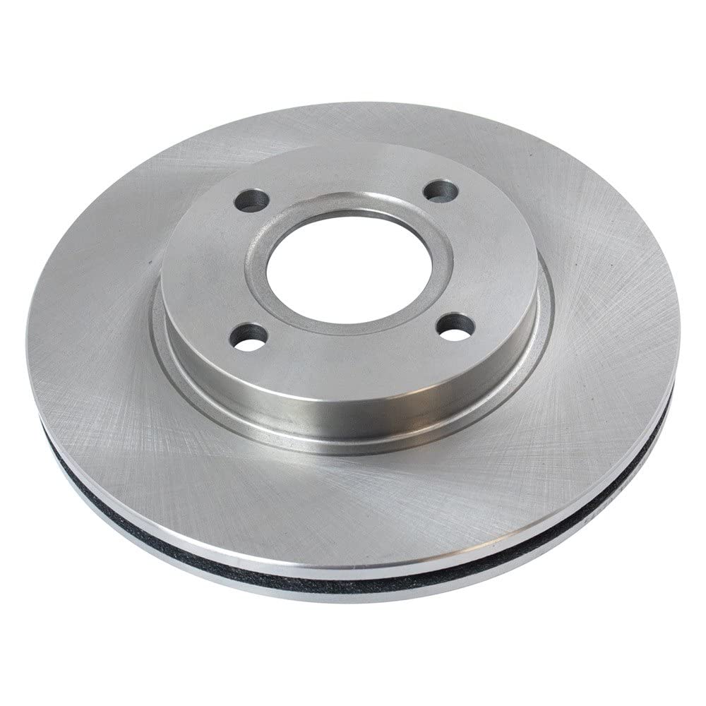Trq Front Brake Rotors Set Vented Compatible With 2000-2004 Ford Focus