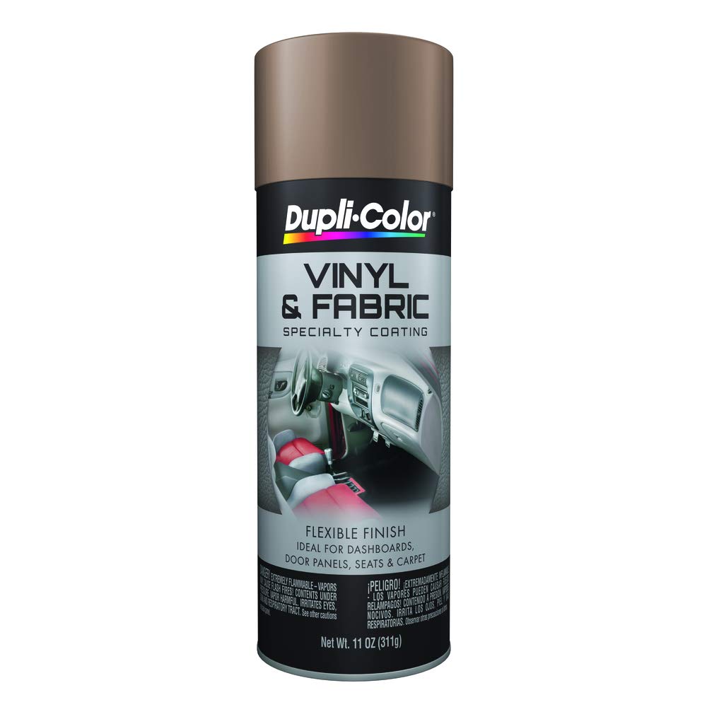 Dupli-Color Hvp113-6 Pk Vinyl And Fabric Coating Spray Paint - Medium Beige - 11 Oz Aerosol Can Pack Of 6