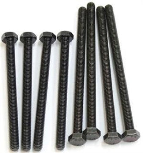 INNO Long Bolt Kit for Vehicles with Larger Factory Crossbars , Black
