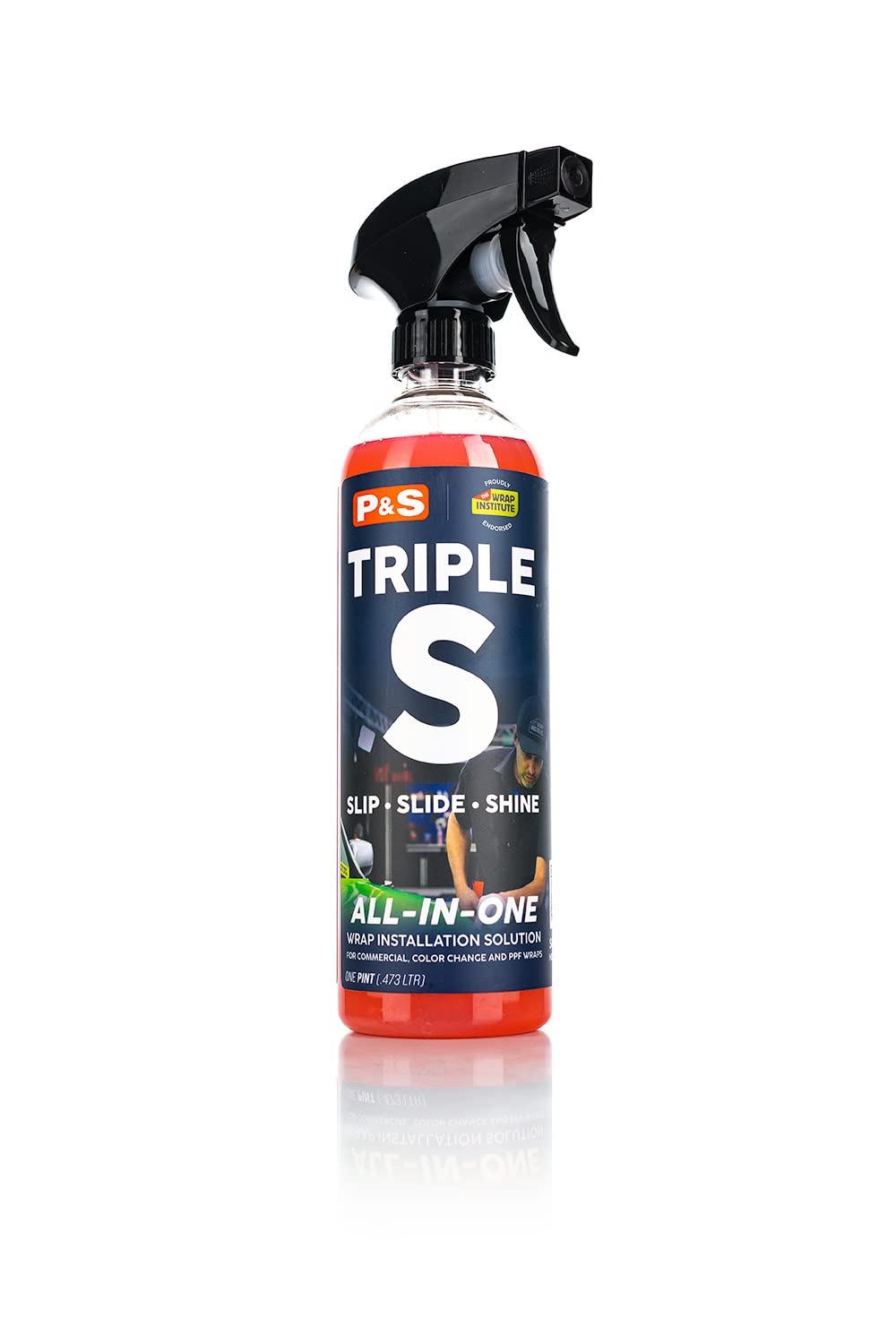 P & S PROFESSIONAL DETAIL PRODUCTS Triple S  Wrap & PPF Installation Solution  Easily Prepare Vehicle Surfaces; Helps Films Sl