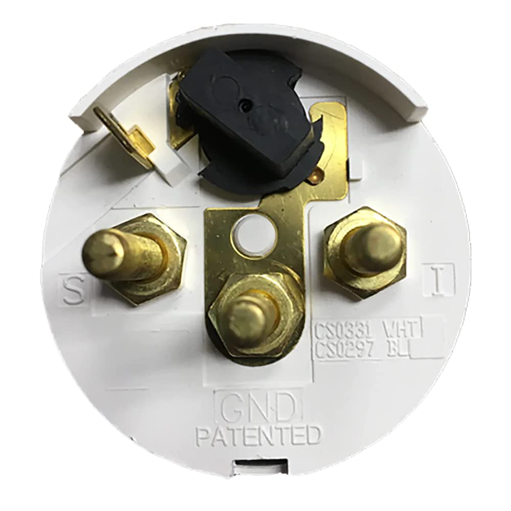 Faria Beede Instruments 12910 Euro Cylinder Head Temperature 60-220 F° With Sender - White, 2