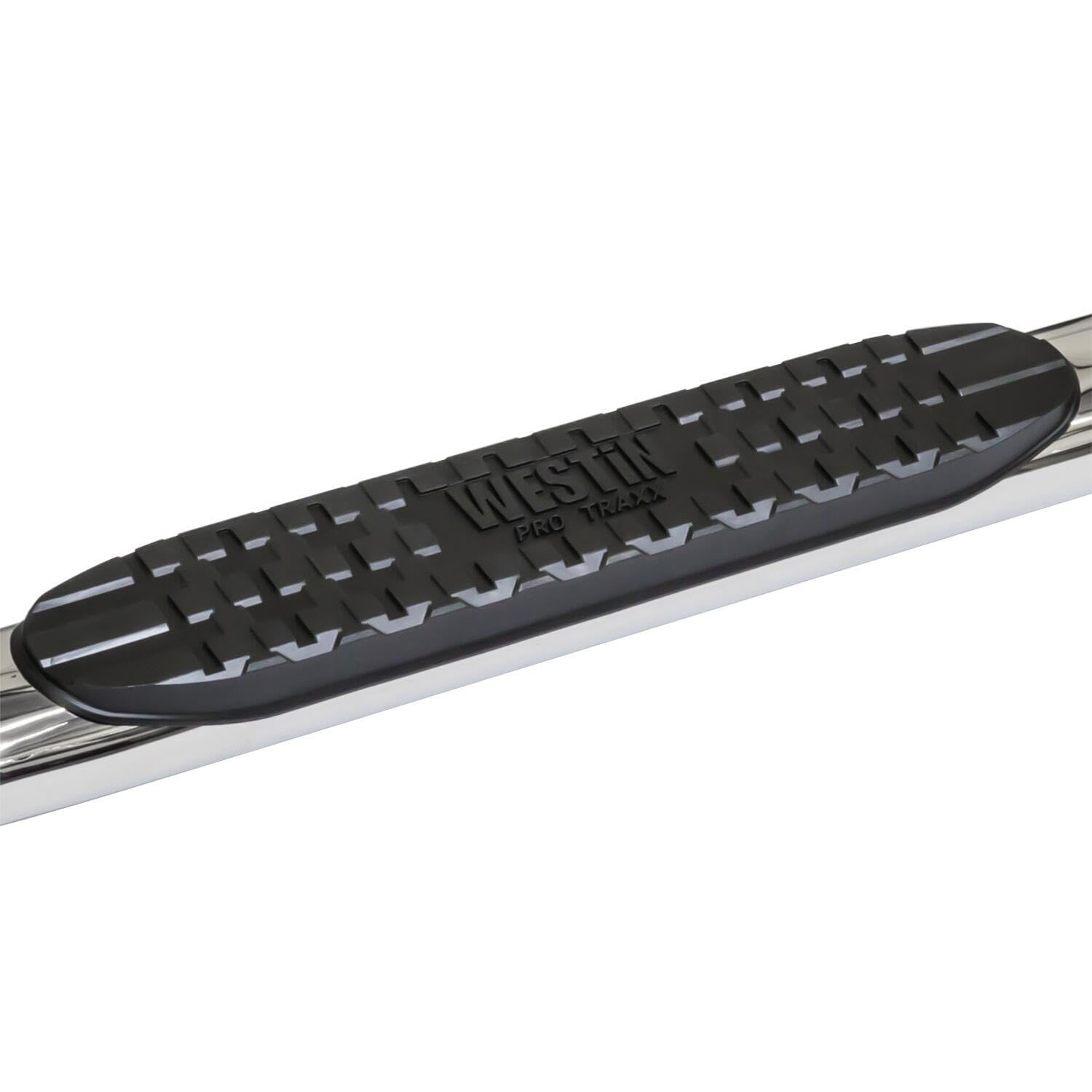 Westin 21-23310 Pro Traxx 4 Oval Nerf Step Bars Fits 2007-2018 Wrangler Jk 2Dr Polished Ss 1 Pair