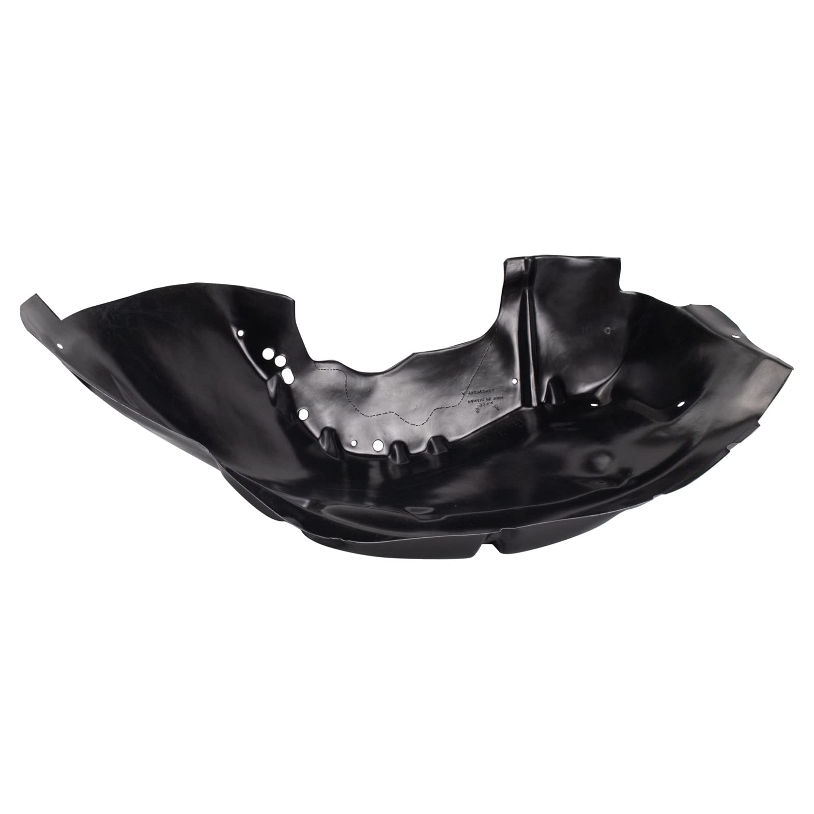 Trq Front Inner Fender Liner Set Compatible With 2007-2012 Chevrolet Colorado Gmc Canyon 2007 Isuzu I-290 I-370 Gm1248187 Gm1249