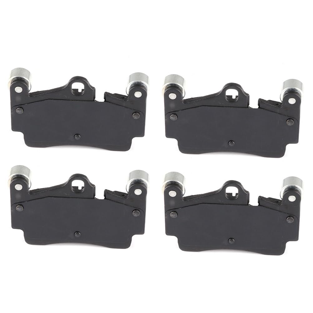 Cciyu D978 Rear Semi-Metallic Disc Brake Pads Kit For Audi Q7 2007-2015,For Porsche Cayenne 2003-2006 2008-2010,For Volkswagen F
