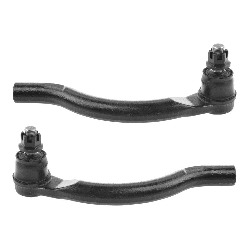 TRQ Front Outer Tie Rod Set Compatible with 2006-2011 Honda Civic