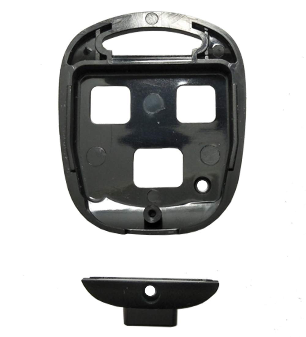 Horande Black Key Fob Cover Case for Lexus ES GS GX LS LX RX SC IS300 IS330 LS430 RX300 RX350 - Keyless Entry Remote Shell