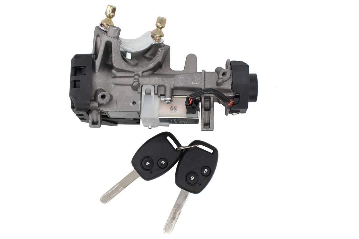 New Ignition Switch Cylinder Lock Auto Trans 2 Key for Honda Civic 2006 2007 2008 2009 2010 2011