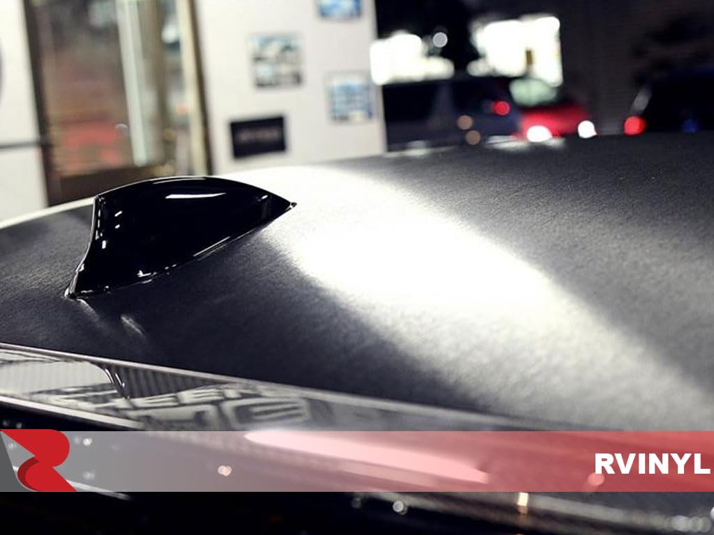 3M 2080 Series Br212 Brushed Black Metallic - 5Ft X 3Ft - 15Sq Ft - Dual Cast Textured Finish Vinyl Car Wrapping Film - Vehicle