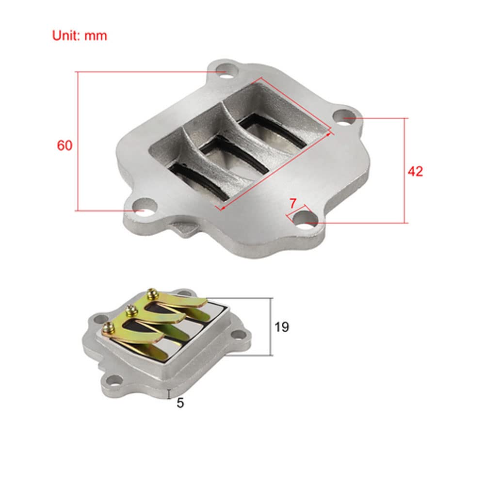 Wai Danie Inlet Reed Valve Compatible With Yamaha Pw80 Py80 Pw Py 80 Peewee Motorcycle Atv Quad Dirt Kid Bikes Parts