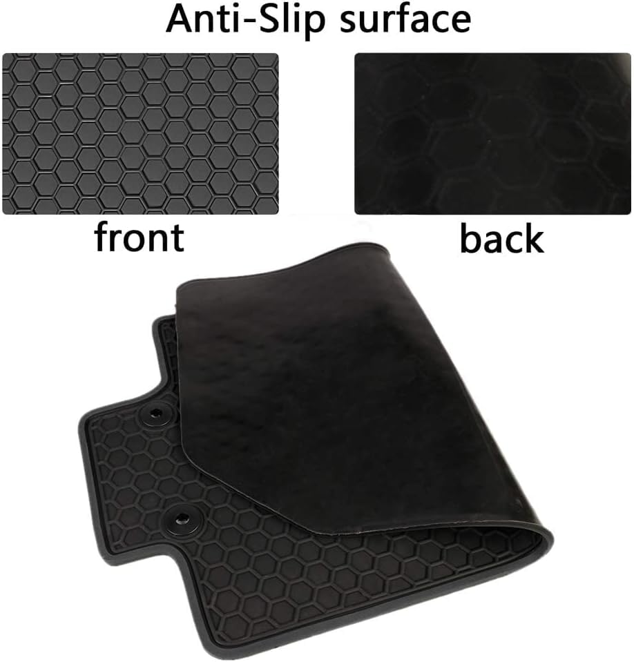 San Auto Car Floor Mat For Jeep Wrangler Hybrid 4Xe 4 Door 2021 2022 2023 2024 Custom Fit Full Black Rubber Auto Car Floor Liner