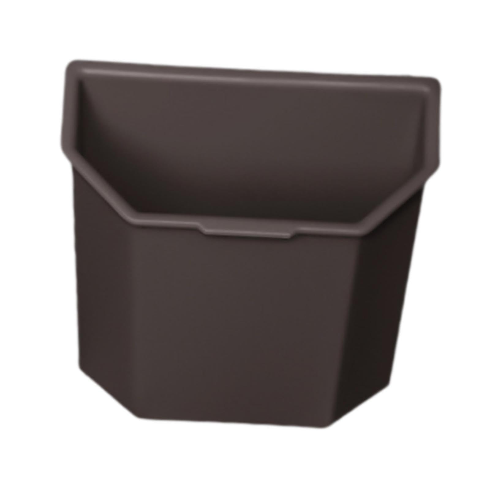 bnf Rear Center Console Organizer Easy to Use Replacement Sturdy Car Garbage Can BrownTrash Cans Wastebaskets Household Supplies