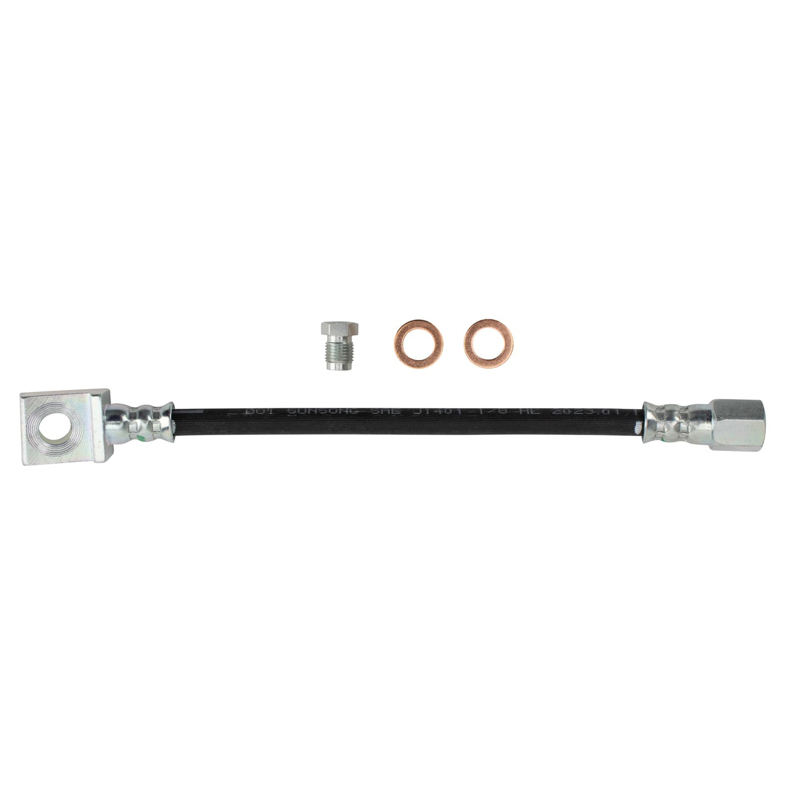 Trq Rear Brake Hose Set Compatible With 2003-2004 Dodge Dakota 2003 Durango