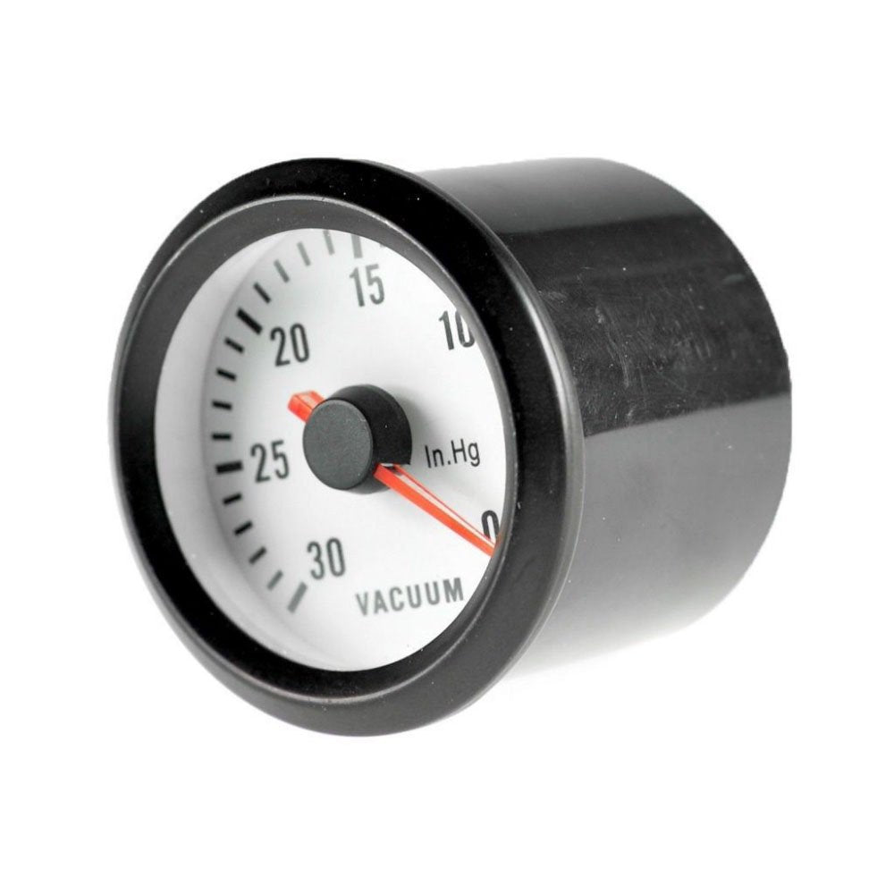 ESUPPORT Car Motor Vehicle Black Face 2'' 52mm Pointer Vacuum Gauge Meter LED Light