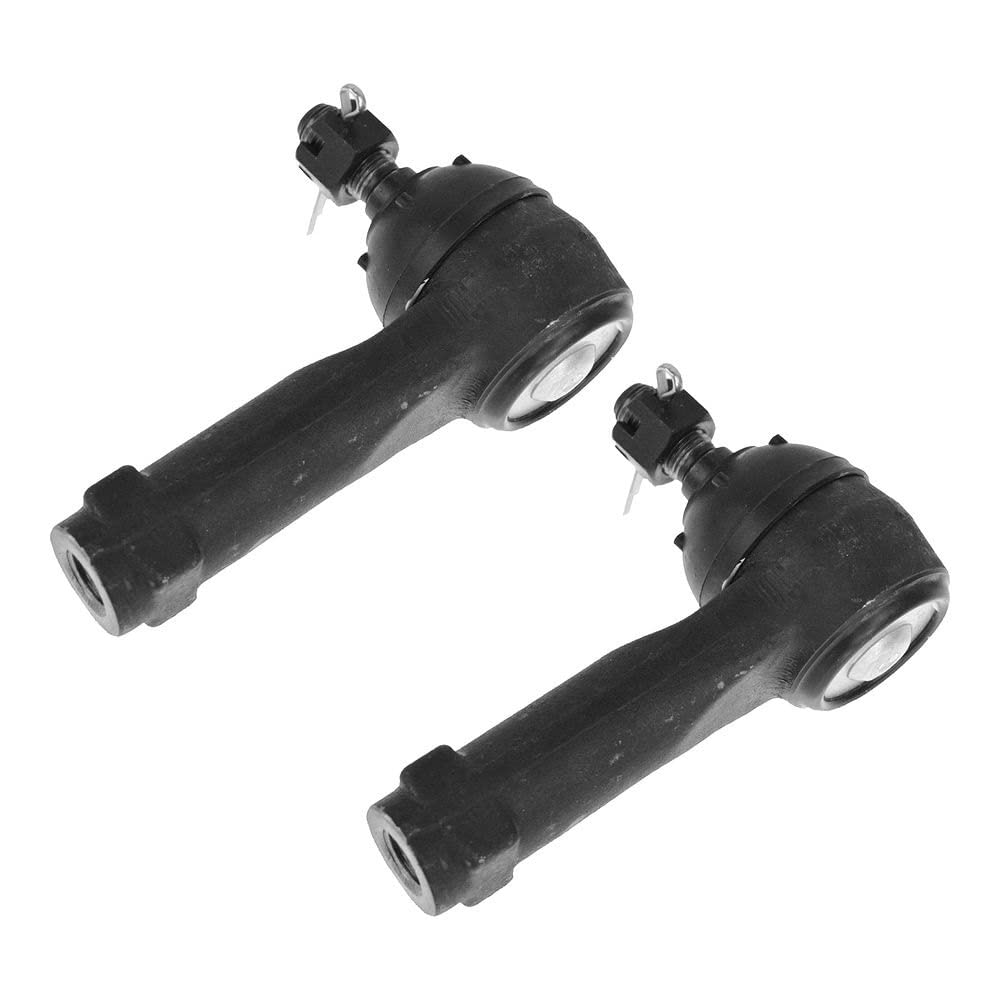 TRQ Front Outer Tie Rod Set Compatible with 1999-2004 Honda Odyssey