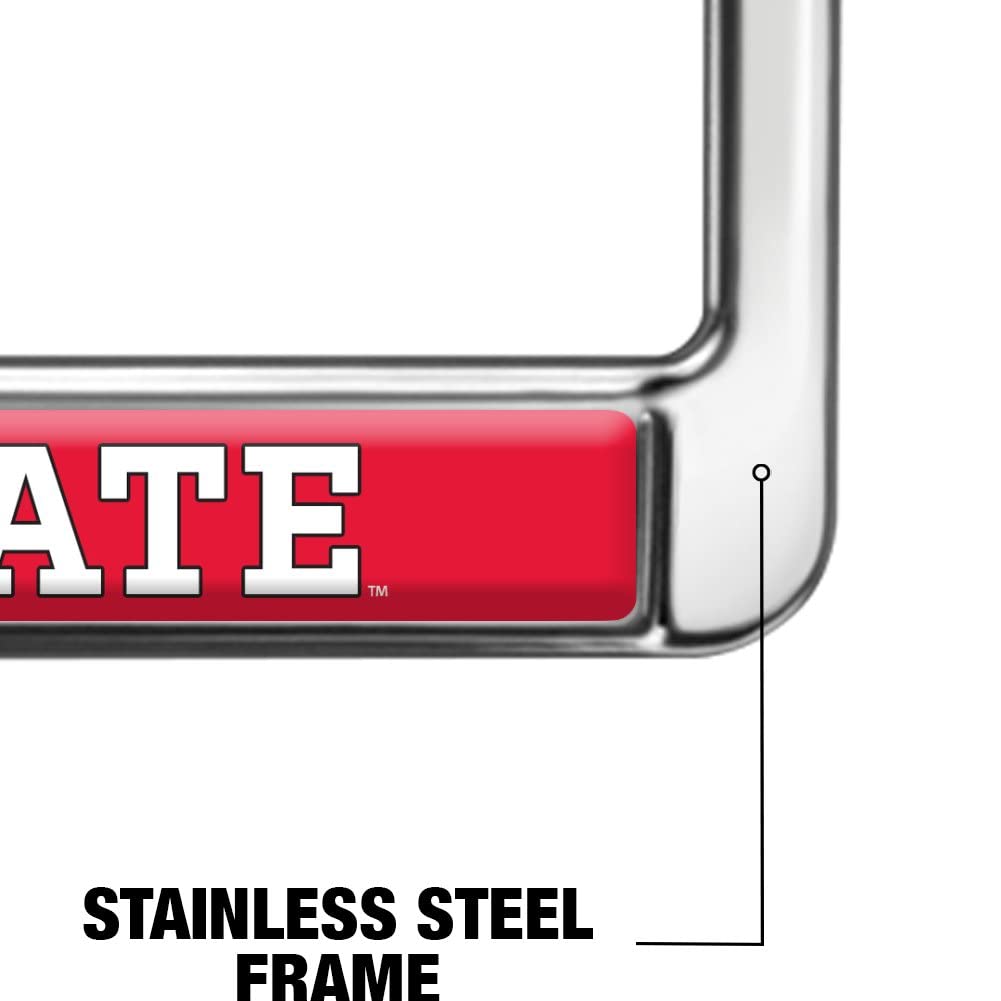 Youngstown State University Alumni Logo Full Size Standard License Plate Metal Frame