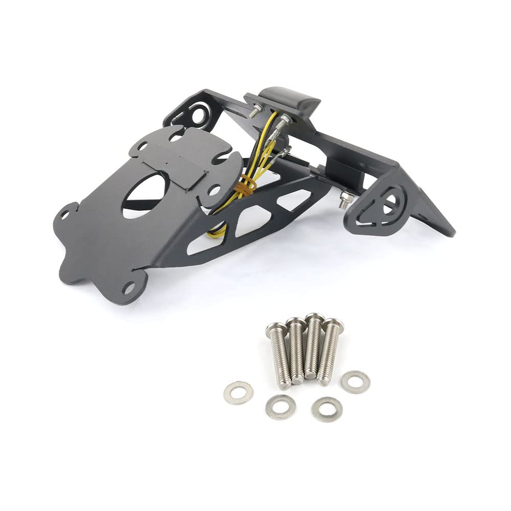 Xitomer Fender Eliminator Fit For 2024 2023 Mt-09 Mt09 2021 2022 Mt-09 Sp, License Plate Holder Fender Eliminator Tail Tidy With