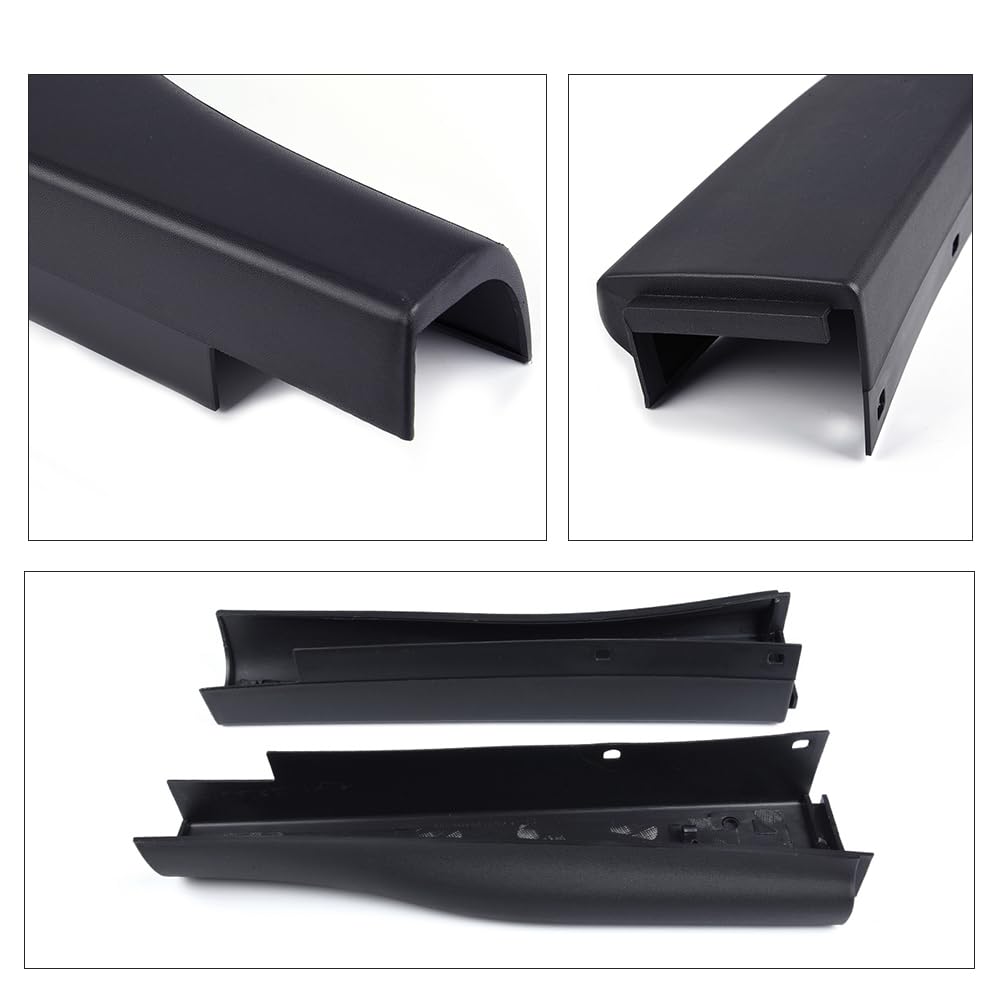G-Plus Tailgate Molding Trim Cap W/Flex Step Only Compatible With Ford F250 F350 F450 Super Duty 2008-2016 Right & Left Side Fo1