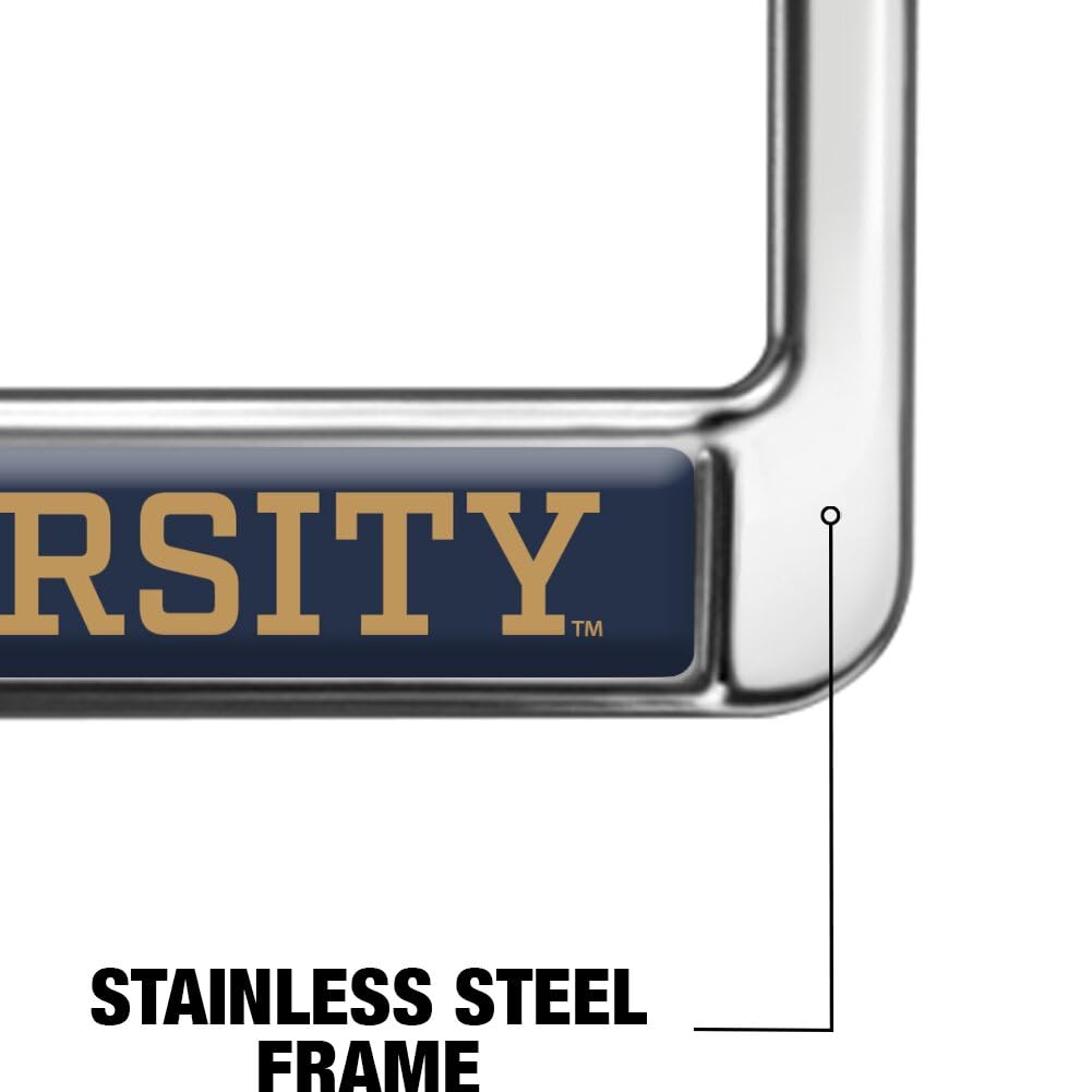 GRAPHICS & MORE Metal License Plate Frame - John Carroll University Alumni, Blue Streaks Color