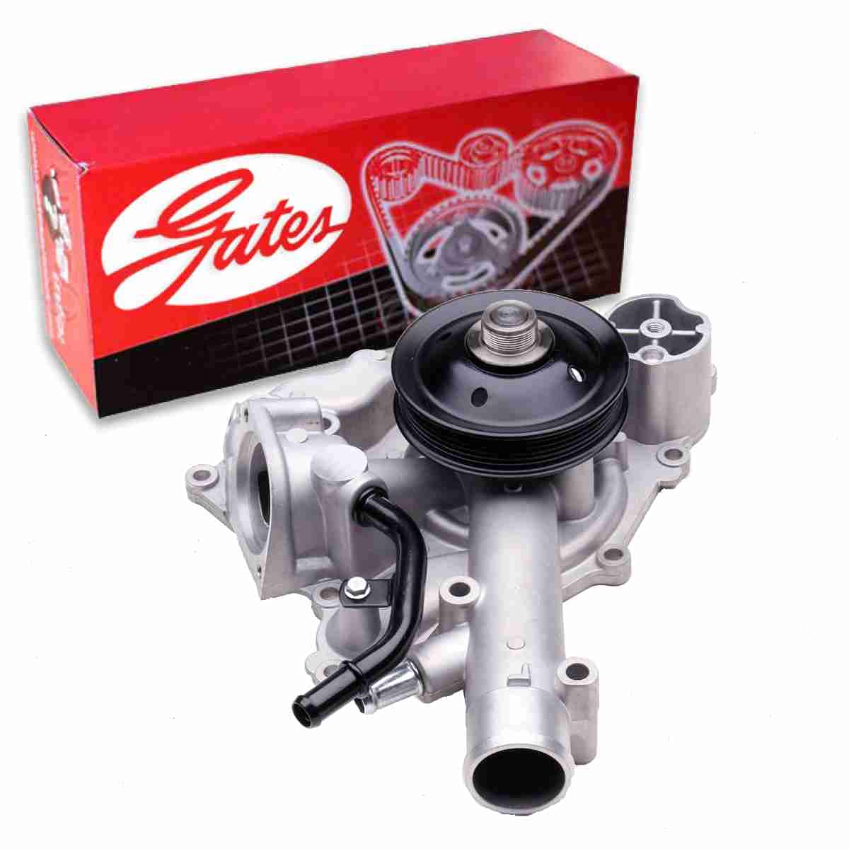 Gates Engine Water Pump compatible with Ram 1500 5.7L V8 2011-2018