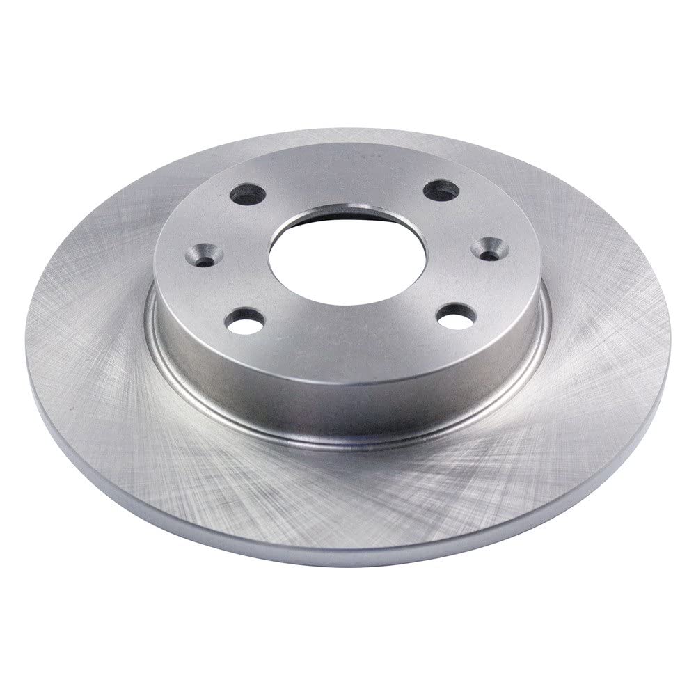 Trq Rear Brake Rotors Set Solid Compatible With 1990-1993 Mazda Miata