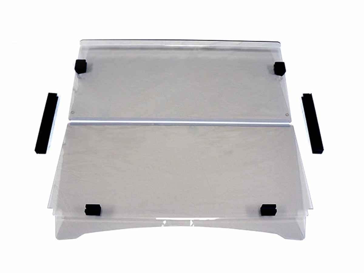 Fat Cat Golf Tinted Windshield for Yamaha G29 Drive Golf Cart - Impact Resistant Clear Tempered Glass, Easy Install/Uninstall