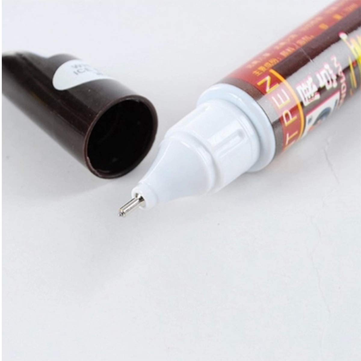 Fill Paint Pen Car Scratch Repair Black Touch Up Paint Special-Purpose Paint Touch-Up Pen Multi-Color Optional For Various Cars (Red)