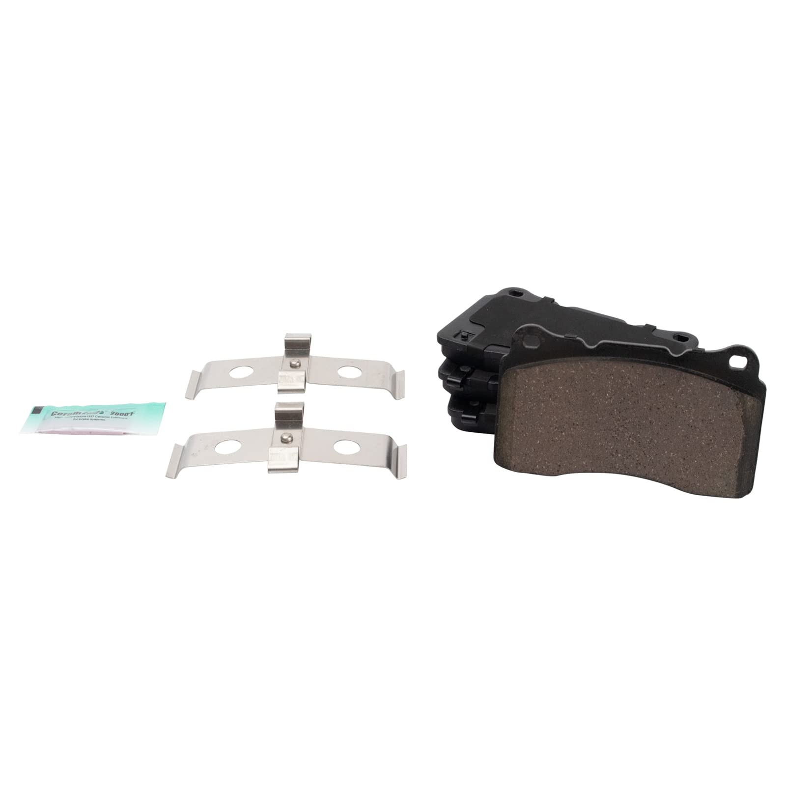 TRQ Front Brake Pads Ceramic Compatible with 2016-2017 Buick Regal 2018-2020 Regal Sportback 2015-2017 Cadillac ATS 2016-2020 CT