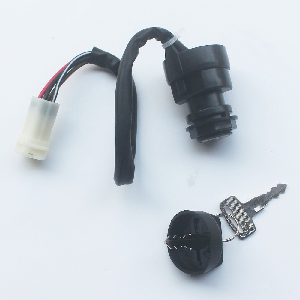 Kipa Key Ignition Switch For Yamaha Moto 4 Yfm 225 250 350 Atv 1986-1994 Big Bear 350 Yfm350 4Wd 1990-1994 Yfm350 Warrior 1987-1