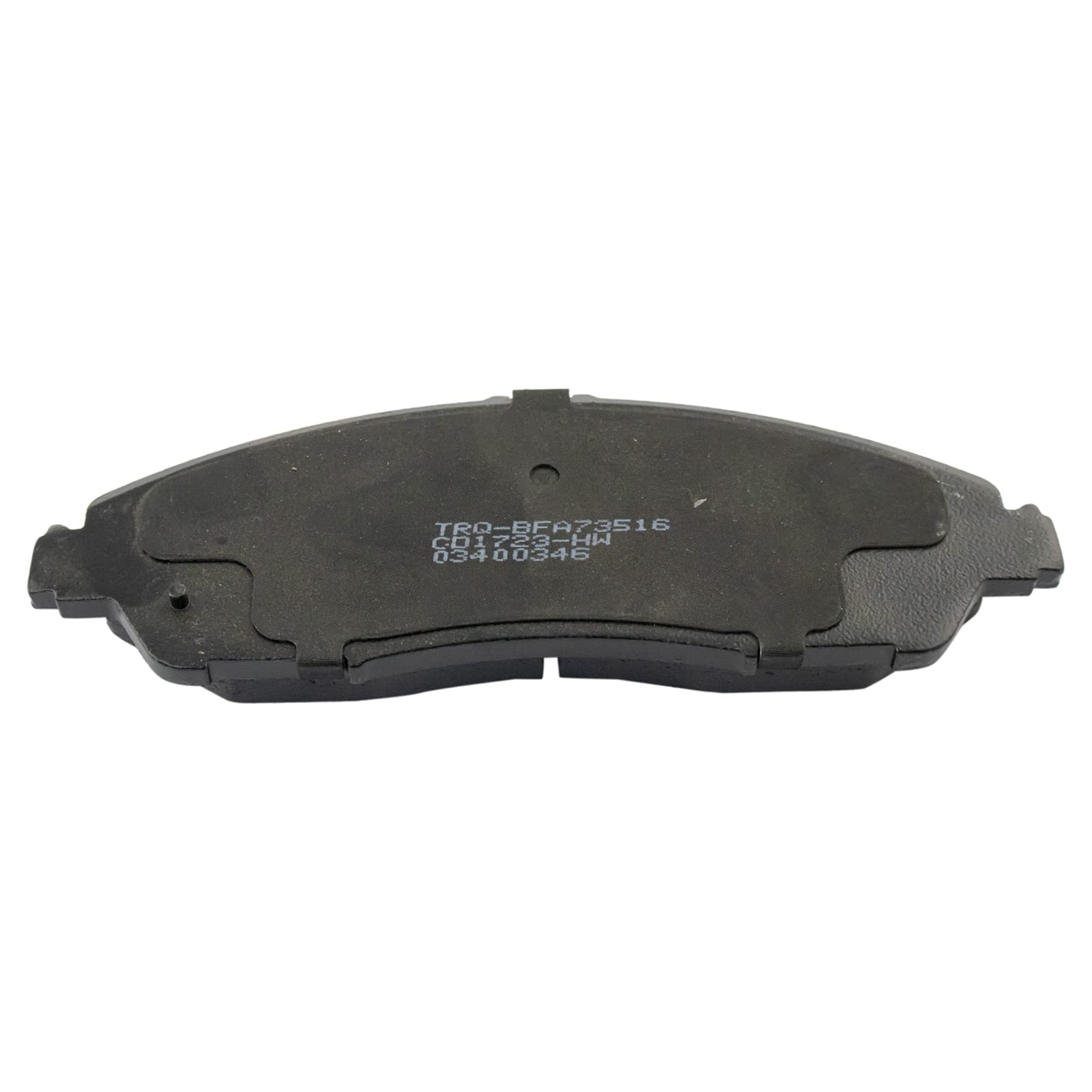 TRQ Front Brake Pads Ceramic Compatible with 2014-2020 Acura MDX 2016-2022 Honda Pilot 2017-2021 Ridgeline