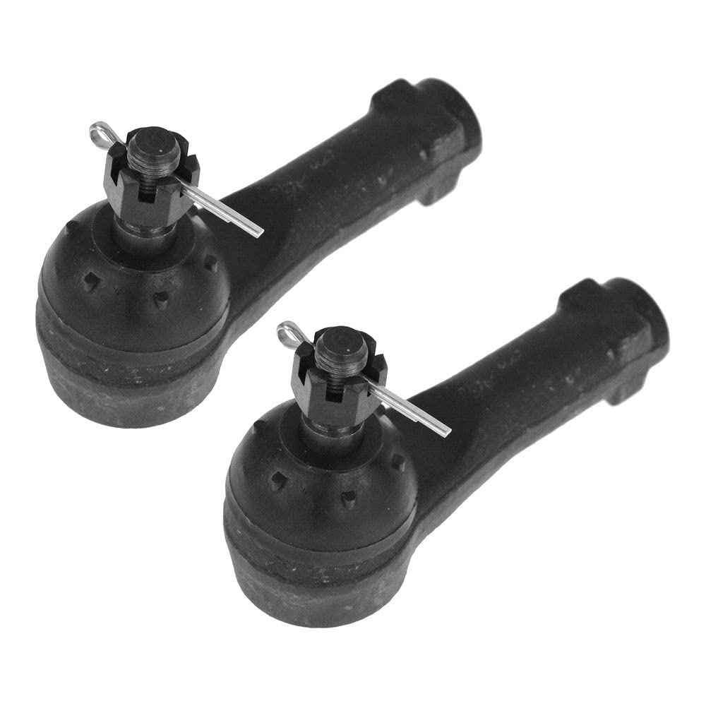 TRQ Front Outer Tie Rod Set Compatible with 1999-2004 Honda Odyssey