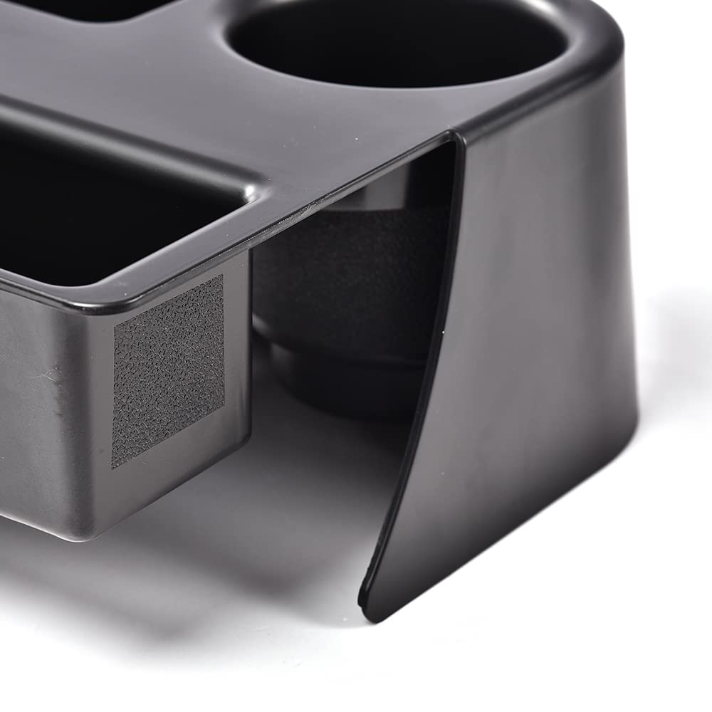 PIT66 Center Console Cup Holder, Black Plastic, Compatible with 1994-1997 Dodge Ram 1500 2500 3500, Model 02ITG3709ABKPIT