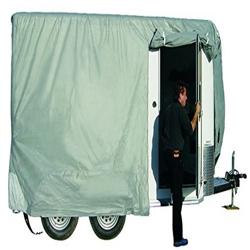 ADCO 46001 SFS Aqua-Shed Bumper-Pull Horse Trailer Cover - 8-10
