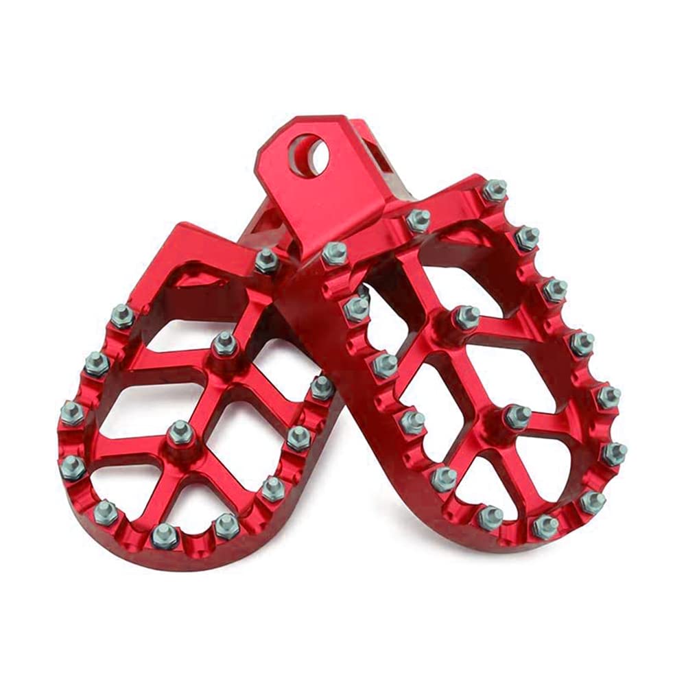 Anxin Dirt Bike Foot Pegs Cnc Footpegs Footrest Foot Pedals Rests For Drz400 2000-2004 Drz400E 2000-2007 Drz400S 2000-2019 Drz40