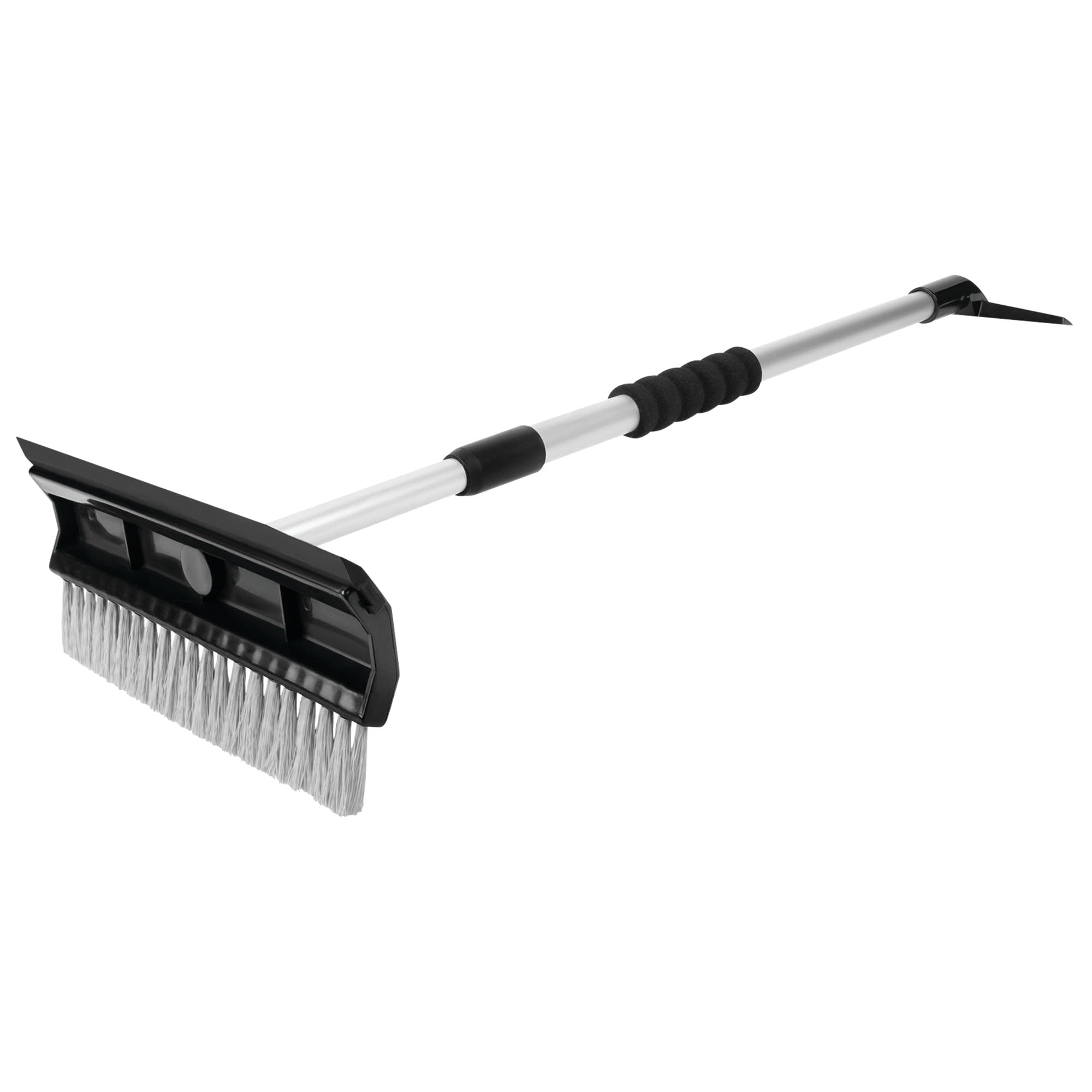 Performance Tool W1465 32.5-43.5-Inch Telescoping Brush and Ice Scraper with Soft Foam Grip Handles and Lightweight Aluminum Con