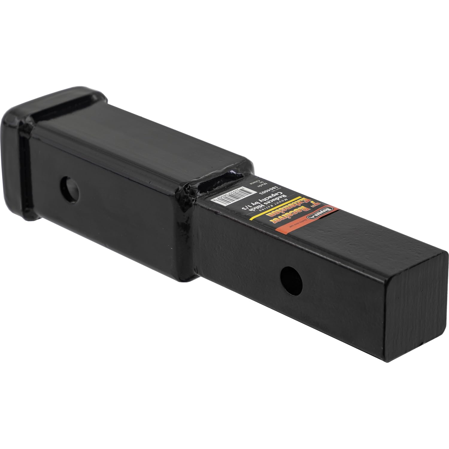 Buyers Products 1804003 7" X 2" Square Extension Receiver, Black