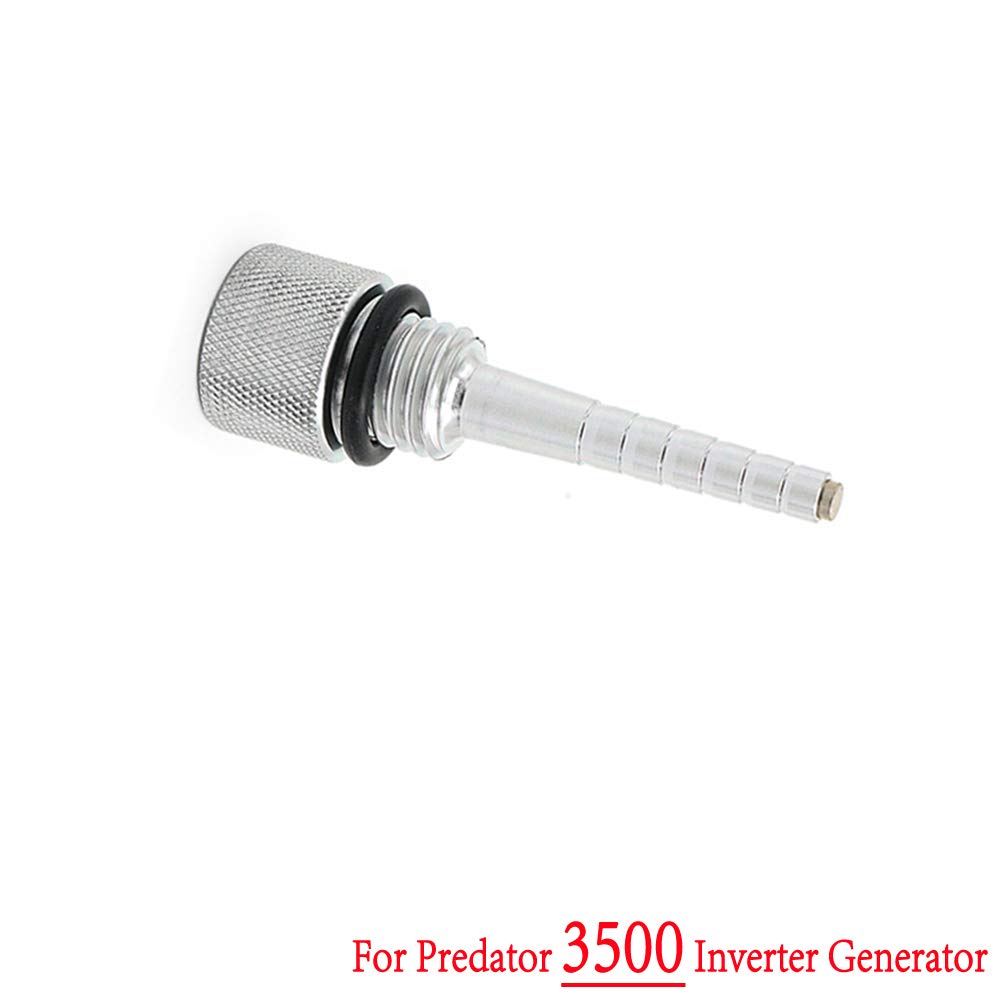 Motoparty For Predator 3500 Inverter Generator Magnetic Oil Dip Stick Silver