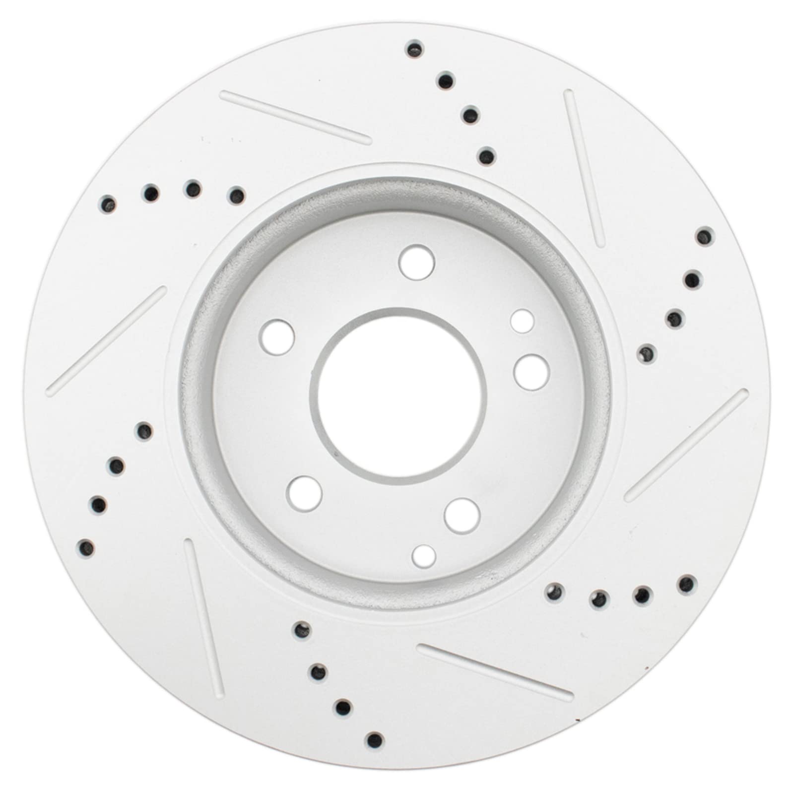 Trq Front Performance Brake Rotors Set Premium G-Coated Compatible With 2002-2005 Mercedes-Benz C230 2001-2005 C240