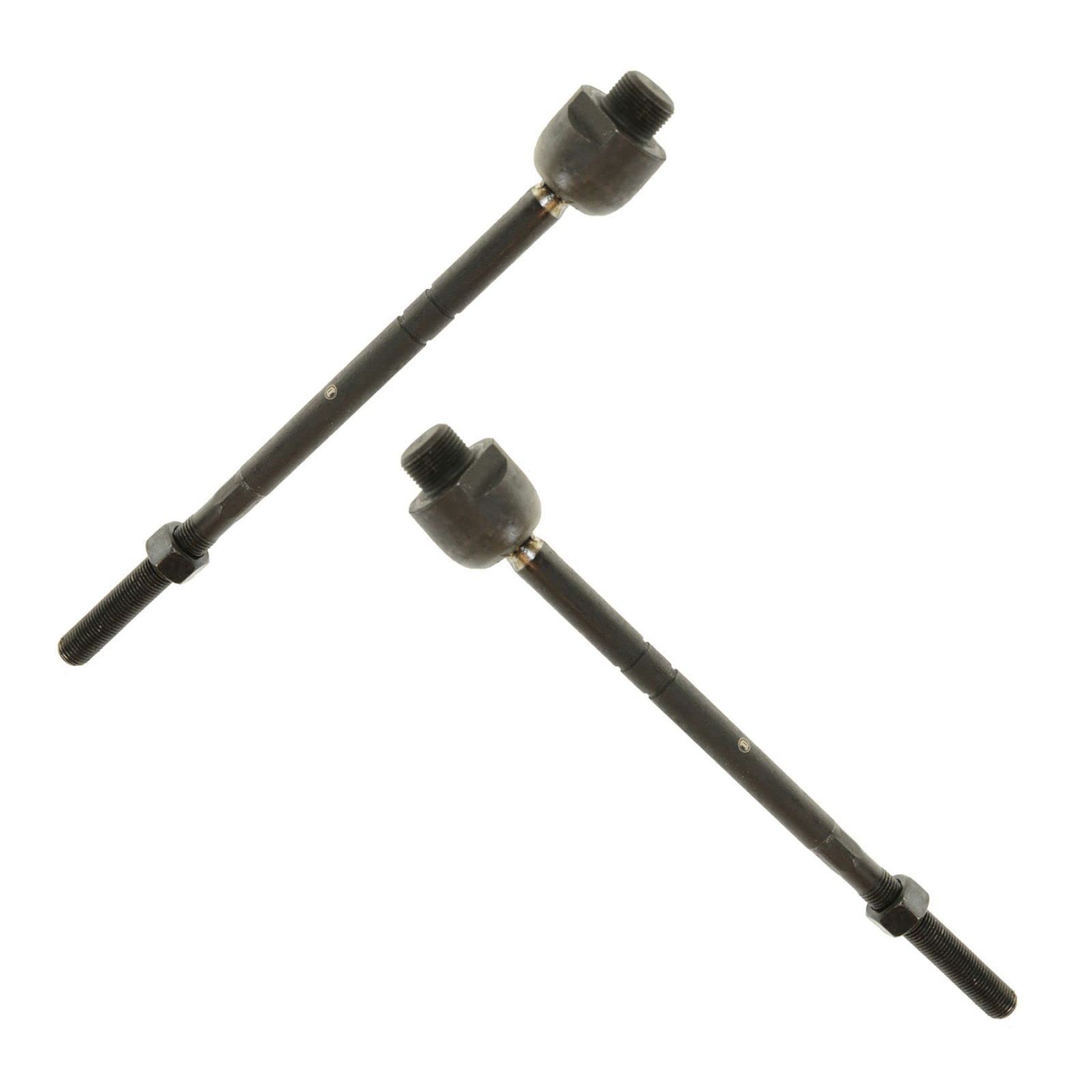 Trq Front Driver & Passenger Side Steering Kit Steering Rack & Pinion Bellow Tie Rod Compatible With 1999-2006 Chevrolet Silvera