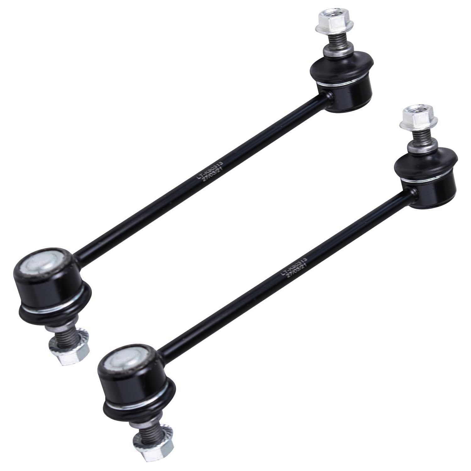 Detroit Axle - Rear Struts Sway Bars For 1997-2001 Toyota Camry 2.2L, 1999-2003 Solara Complete 2 Ready Struts With Coil Springs