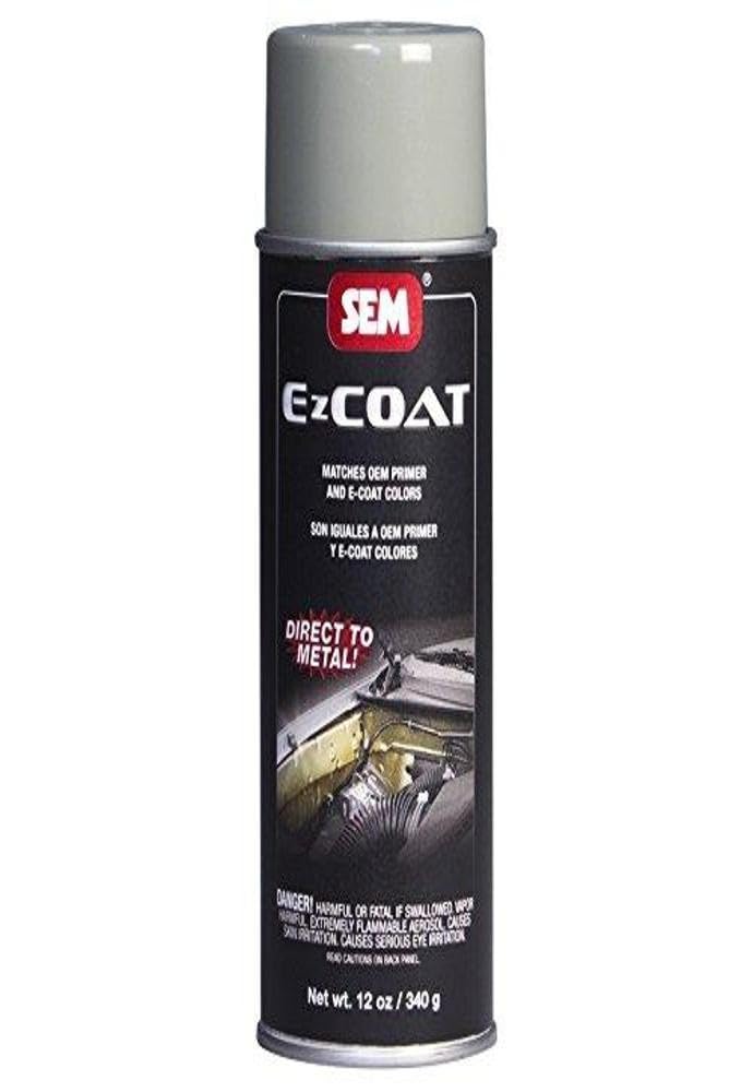 SEM Ez Coat Spray Paint - Light Green, Metal, 12 oz, Model 62233