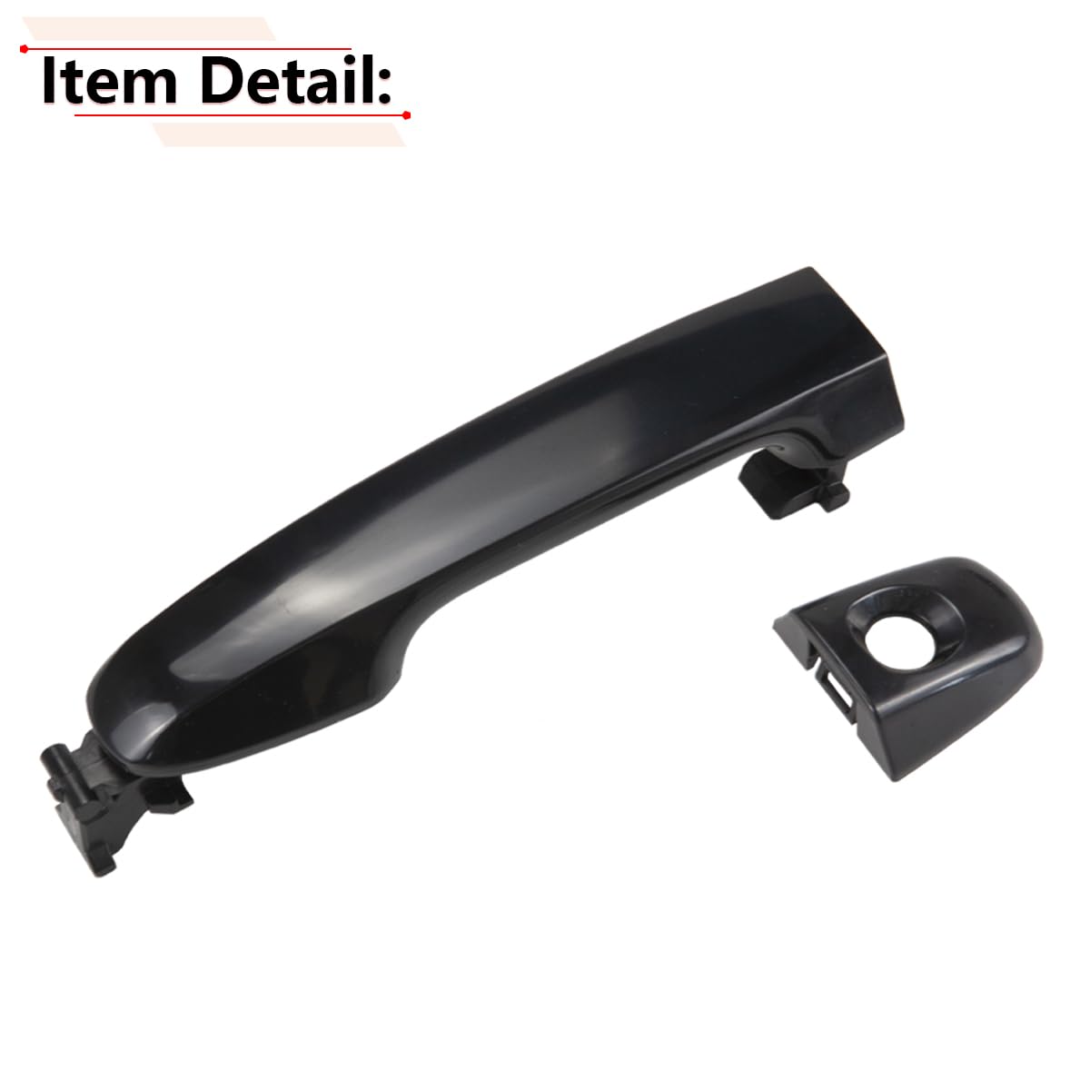 Rlb-Hilon Exterior Door Handle Compatible With Toyota Camry 2012 2013 2014 2015 2016 2017 Year, For Front Left Driver Side Door