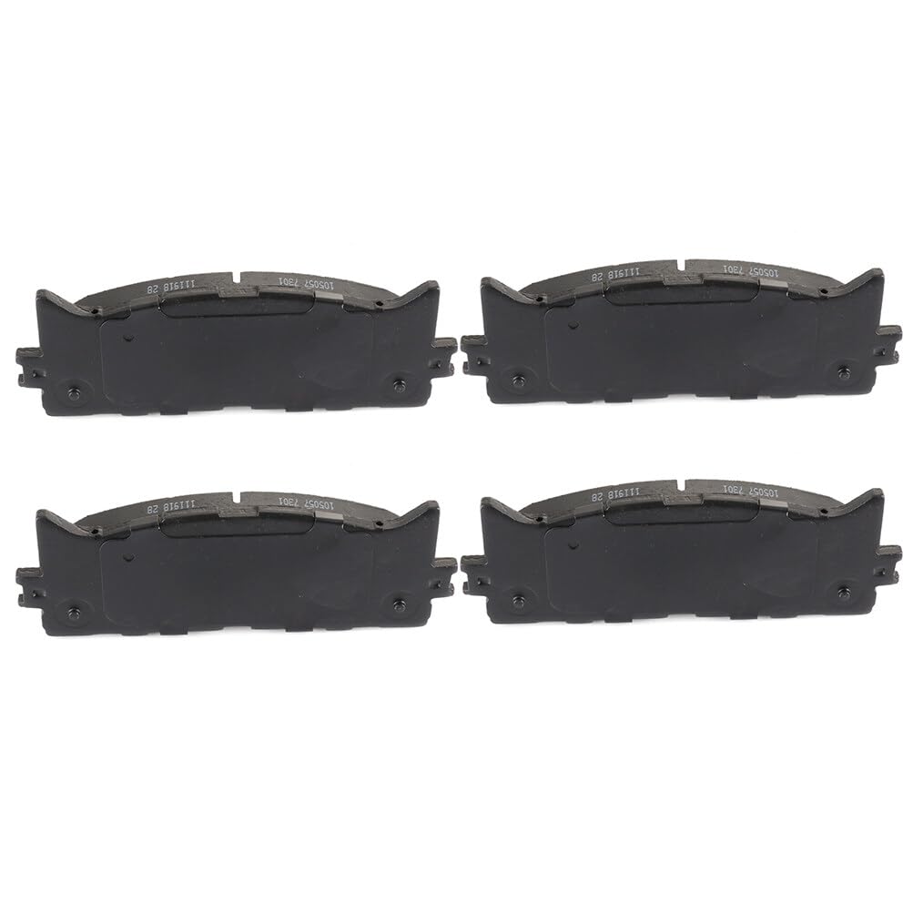 Cciyu D1293 Front Ceramic Disc Brake Pads Kit For Lexus Es350 2007-2018,For Toyota Avalon 2008-2018,For Toyota For Camry 2007-20