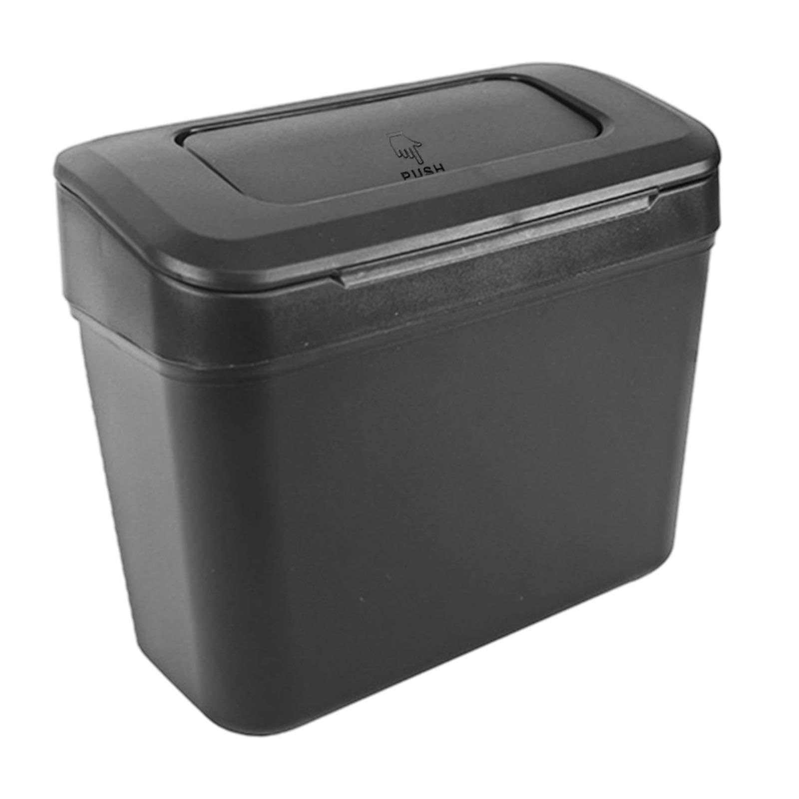 TRENDIVIBE Car Trash Can Garbage Bin Simple Storage Box for Automotive SUltravoilets Trucks