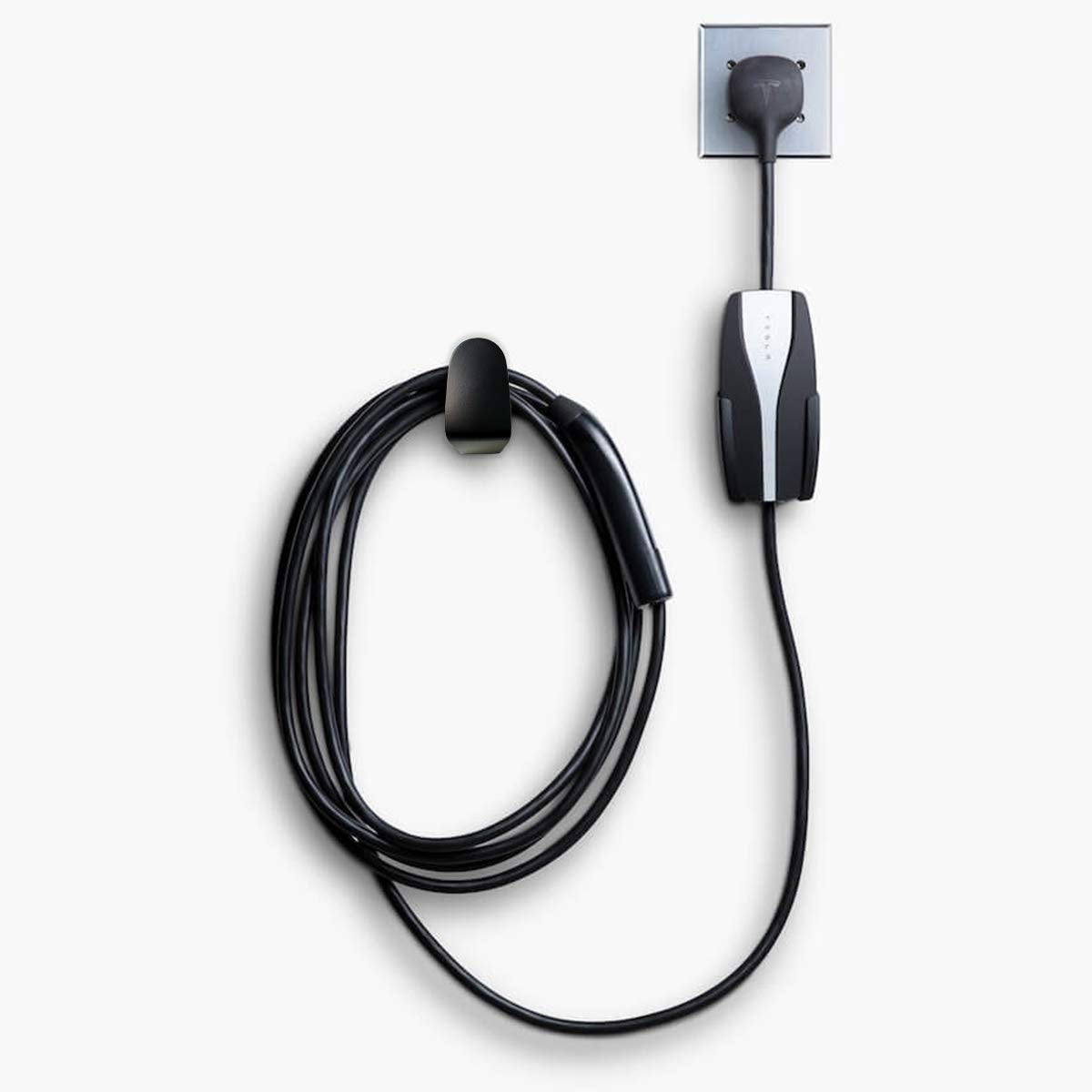 PHEOKER Tesla Mobile Charger Wall Mount Organizer Bracket for Gen 2 UMC - Cable Organizer Kit - Model TES007KIT