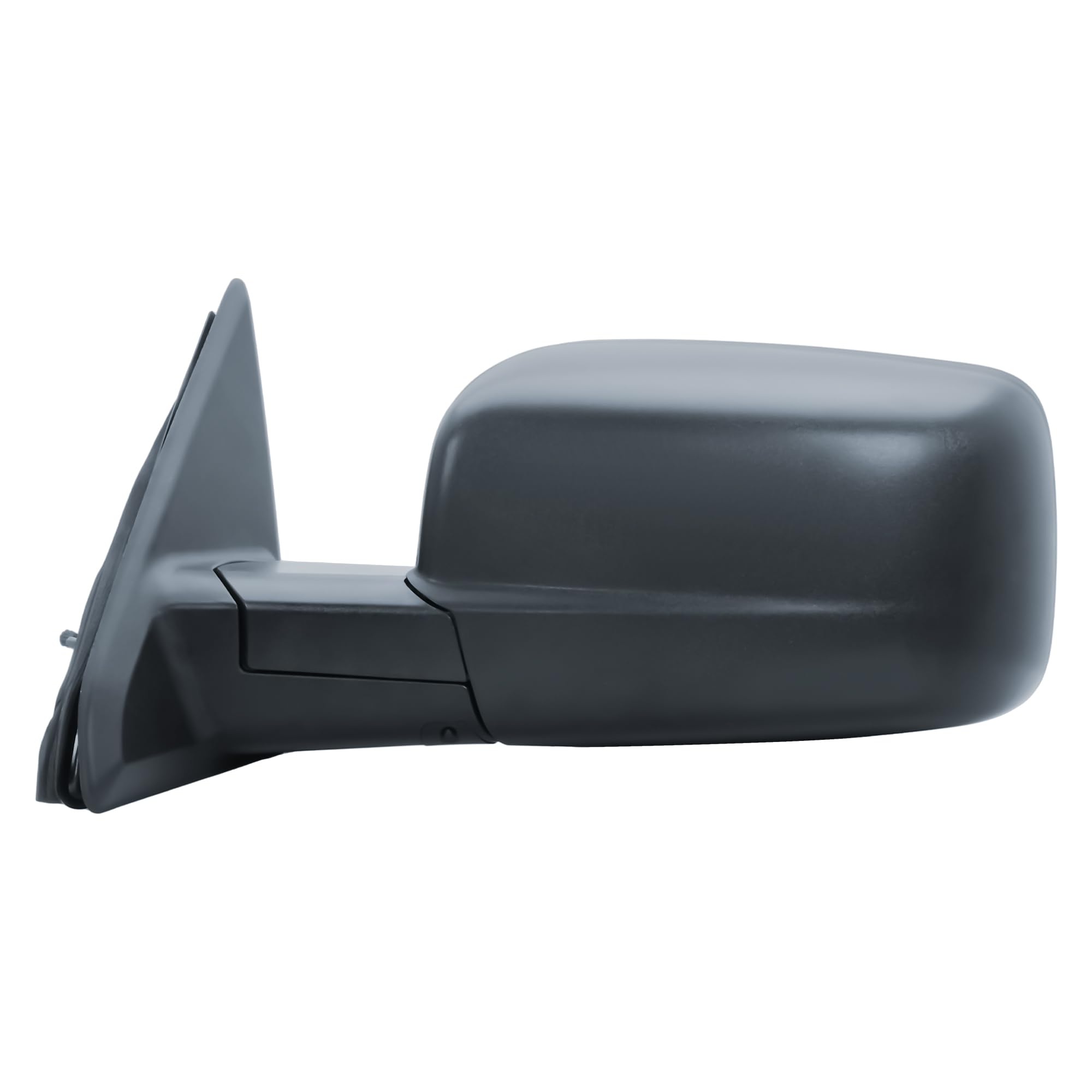 LONGLING Driver Left Side Door Mirror - Power Heated, Manual Folding, Temperature Sensor, Textured Plastic for Ram 1500/2500 2014-2022