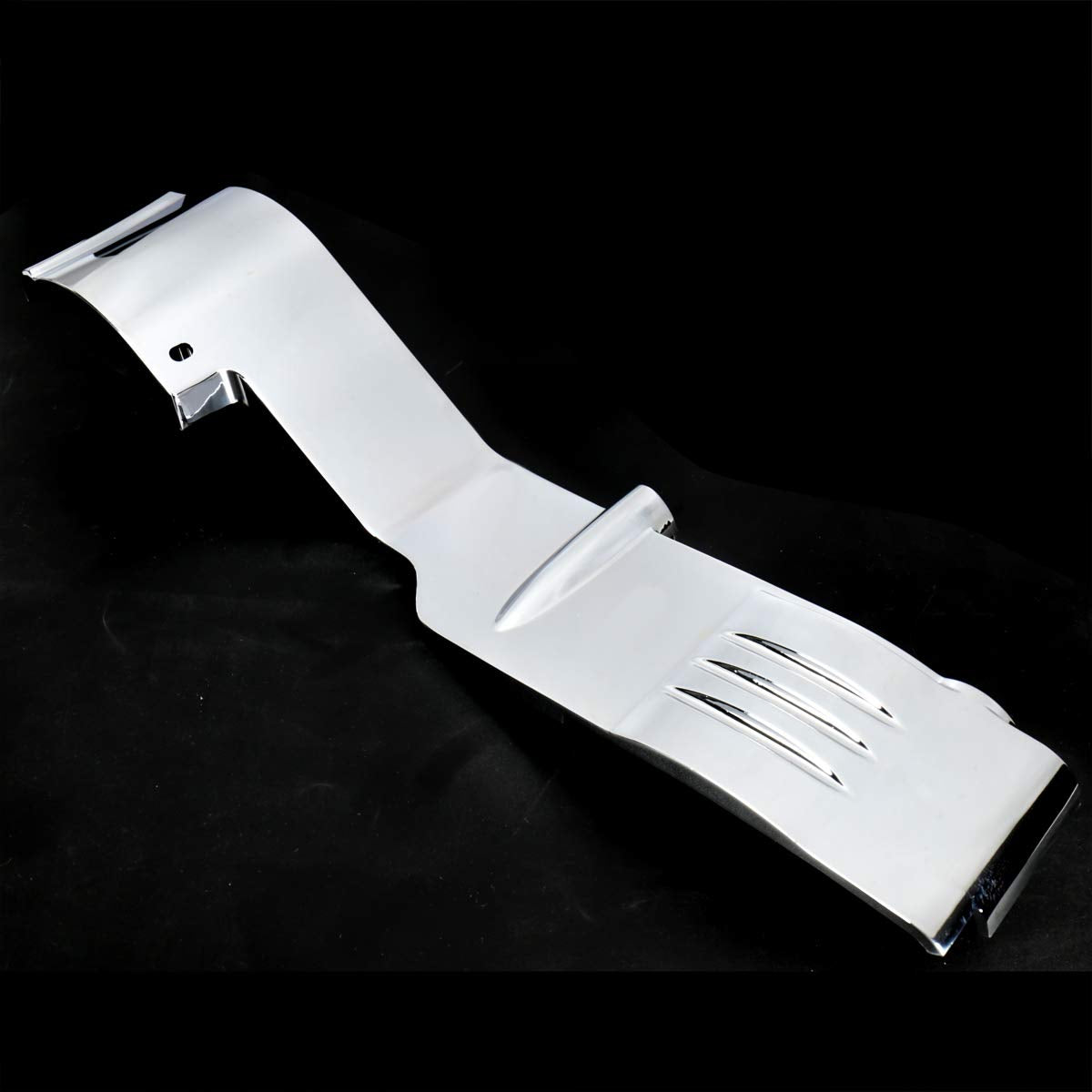 Rudyness Chrome Inner Primary Covers for Harley Touring 1990-2006, Aluminum, Model HW-853, Fits Electra Glide, Street Glide, Road King