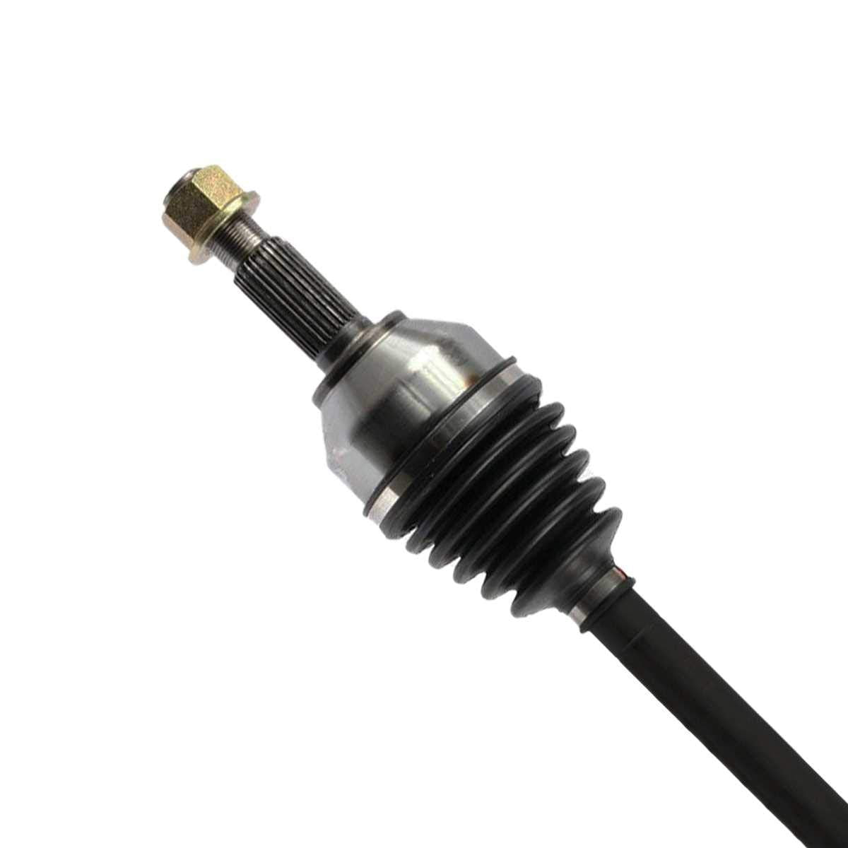 Auto Shack CV Axle Drive Shaft Assembly for 2008-2015 Nissan Rogue, Driver Side, Black Neoprene Boots, AWD, DSK22656